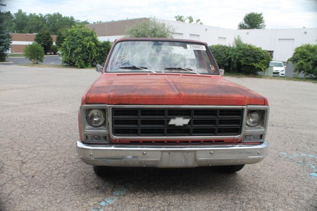 1979 chevrolet chevy c-10 short wb pickup truck hot rat street rod barn find ls