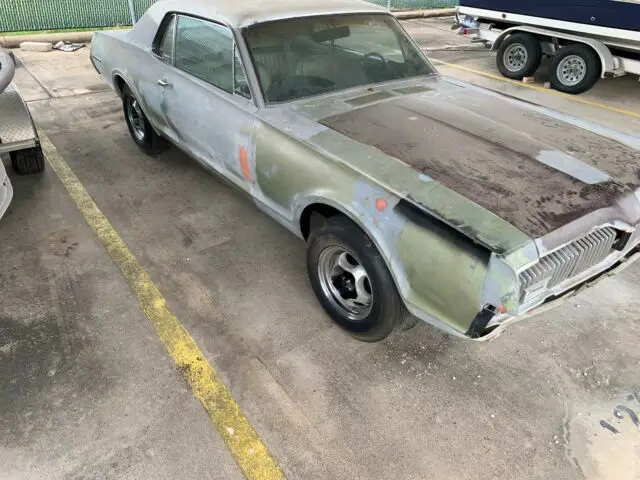 1967 mercury cougar-garage find project car 99% rust free tx car!