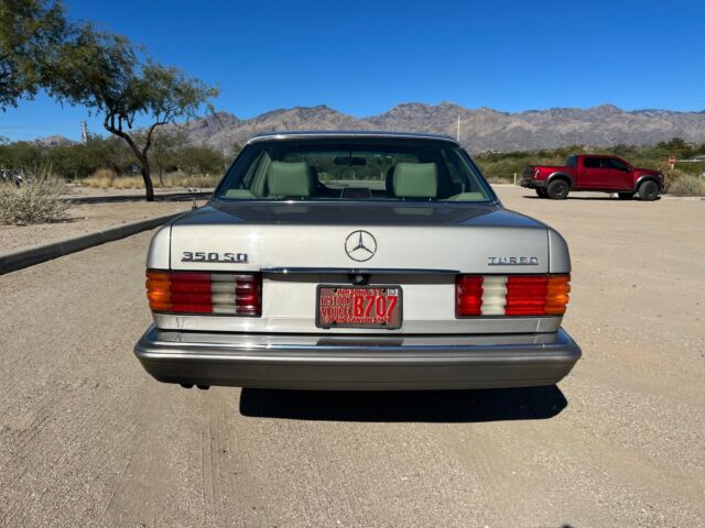 1991 mercedes-benz 350sd sedan brown rwd automatic sd