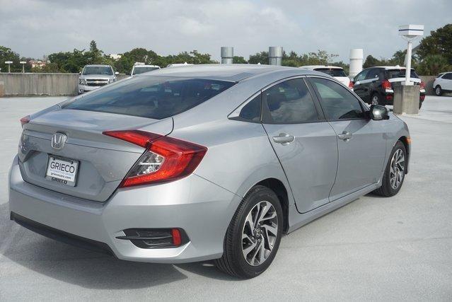 used 2016 honda civic ex sedan fort lauderdale, fl 33304 for sale in fort lauderdale, florida