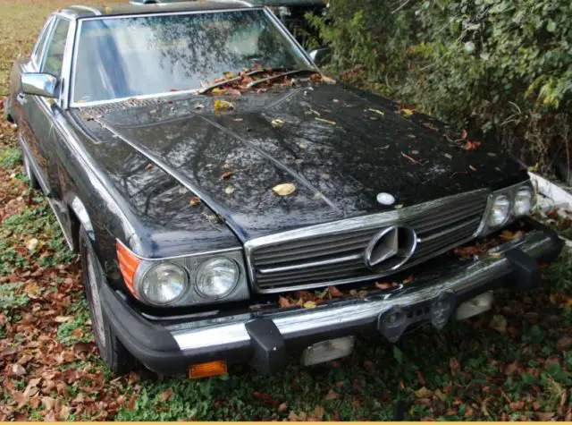 mercedes-benz 560sl sl-class hard top convertible roadster