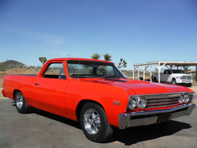 1967 el camino 454, restored, 400 trans, 12 bolt, disc brakes, nice driver !!!!!