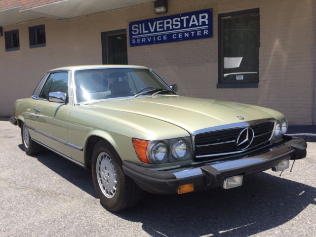 1981 mercedes benz 380 slc coupe 90,913 miles