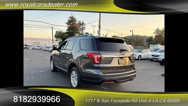 2018 ford explorer xlt