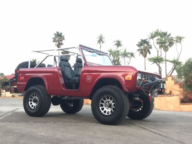 1973 ford bronco - frame off custom build - absolutely perfect - 391 v8 auto
