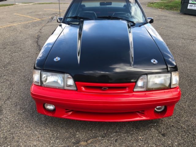 1991 ford mustang coupe lx fox body foxbody sbc 383