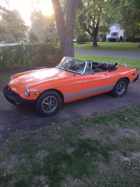 1977 mgb roadster, no reserve, tires new, original miles 48000