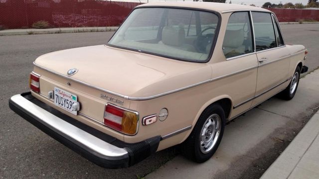 1976 bmw 2002, california car, sunroof, 4 spd