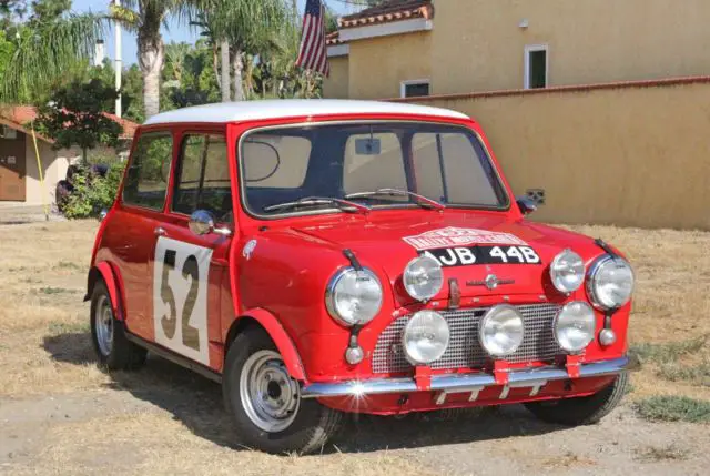 1960 classic austin mini 850 (1965 morris cooper s monte carlo winning replica)
