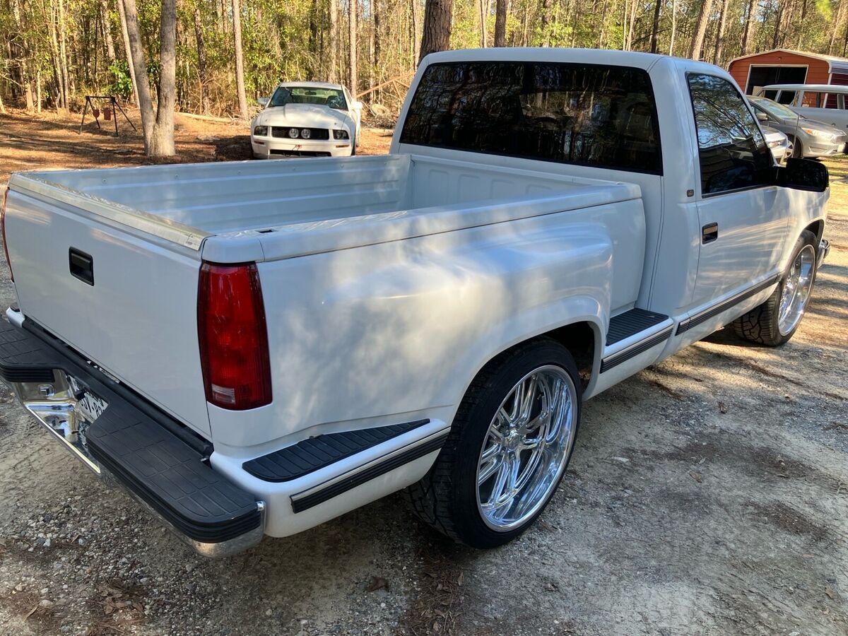 1989 chevrolet gmt-400 pickup white rwd automatic c1500
