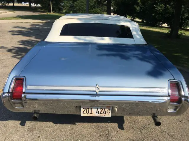 awesome '69 cutlass "s" convertible