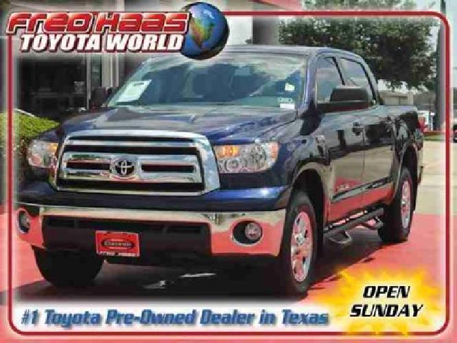 2012 toyota tundra 4wd truck 4wd crewmax short bed 5.7l ffv in spring, tx