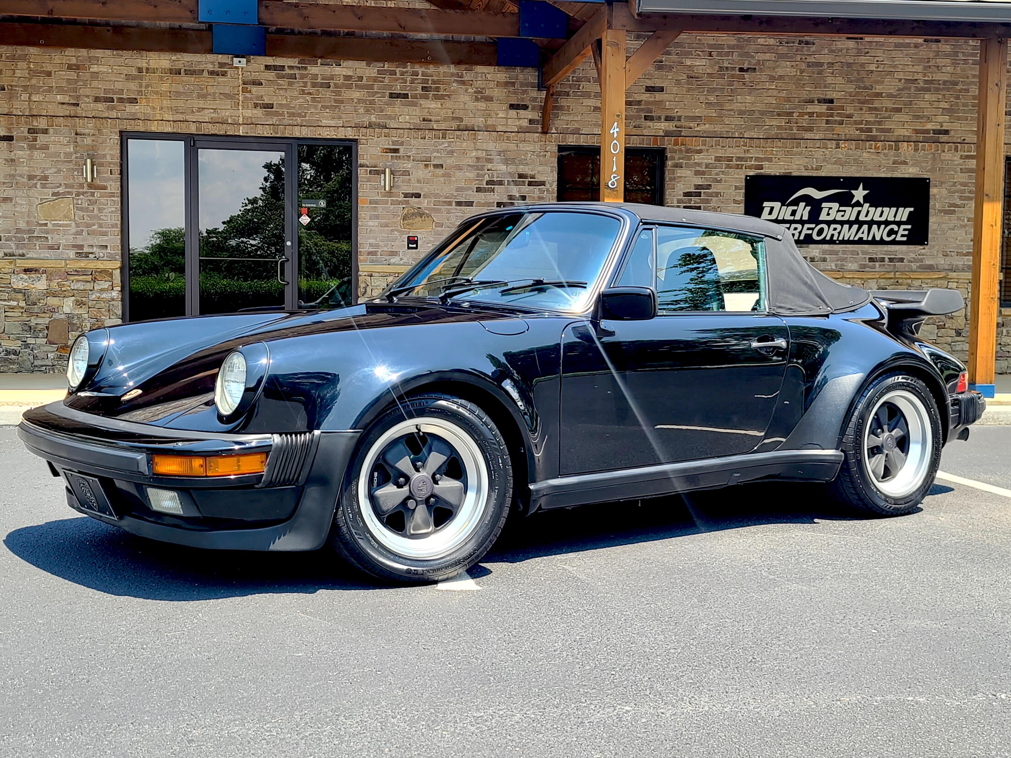 1986 porsche 911 turbo look m491 only 45k miles! rebuilt transmission new clutch