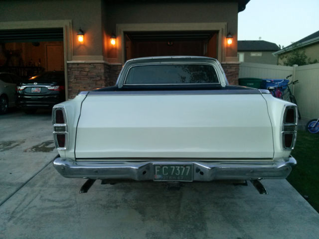 '67 ford ranchero xl (not el camino)