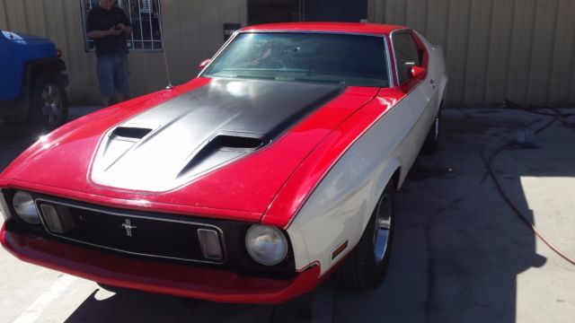 1973 ford mustang mach 1 sprint de mexico "rare" 4 speed