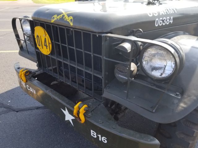 1963 dodge m37 m37b1 power wagon 4x4 truck us army rust free rock solid military