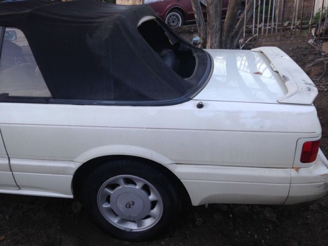 1992 infiniti m30 convertible california restauration project complete