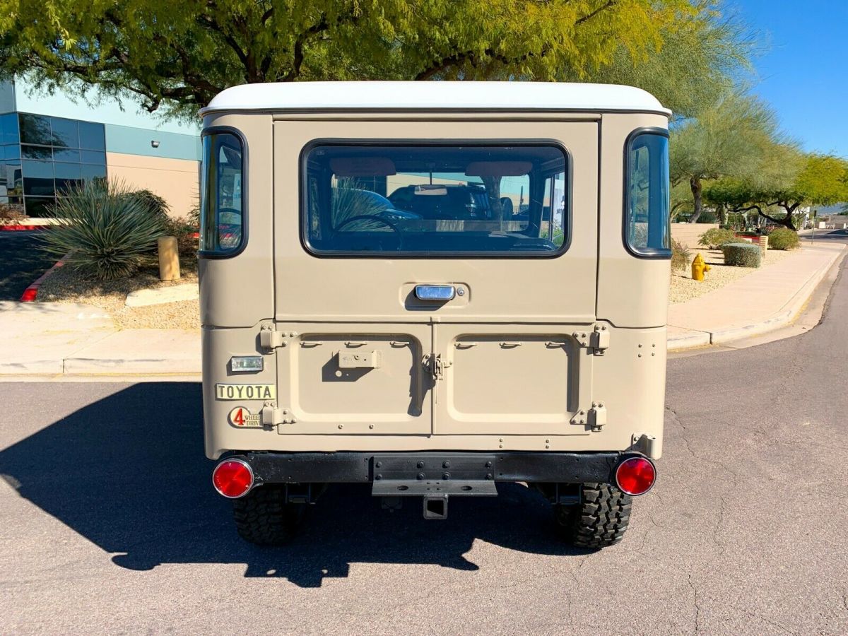 1970 toyota fj40 land cruiser - 3-speed manual trans - never modified or cut wow