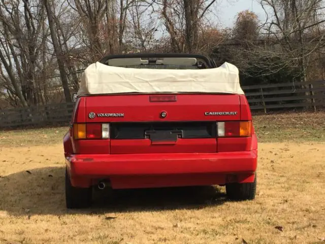 1990 vw cabriolet auto a/c
