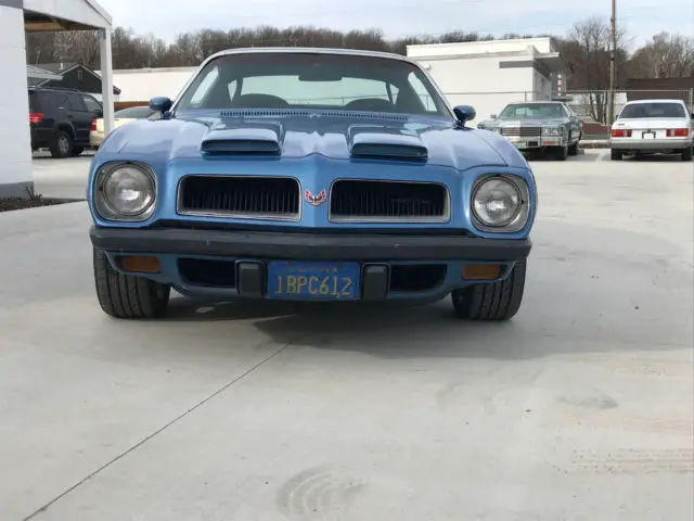 1974 pontiac firebird formula 400 california car numbers matching