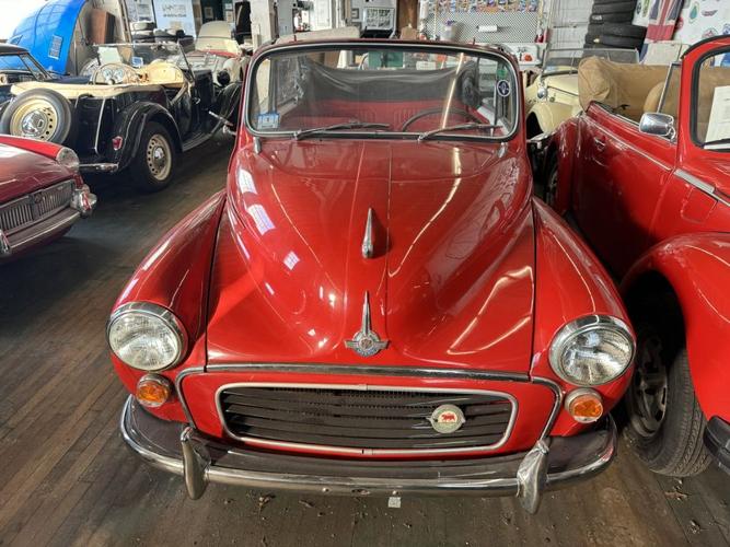 refurbished 1966 morris minor 1000 convertible in stratford, connecticut
