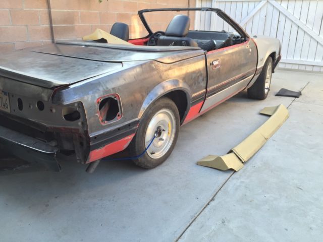 1988 ford mustang asc mclaren project