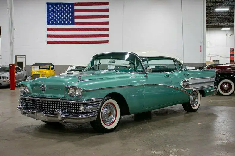 1958 buick super 41890 miles green 364ci v8 automatic