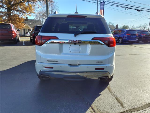 2017 gmc acadia denali