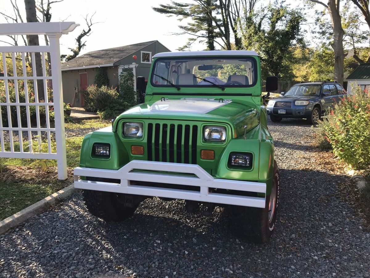 1985 jeep cj7 suv green 4wd automatic cj7 cj