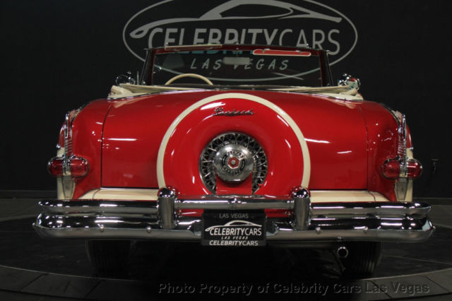 1954 packard caribbean las vegas rare convertible white/red excellent condition