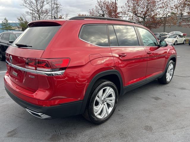 2021 volkswagen atlas 3.6l se w/technology