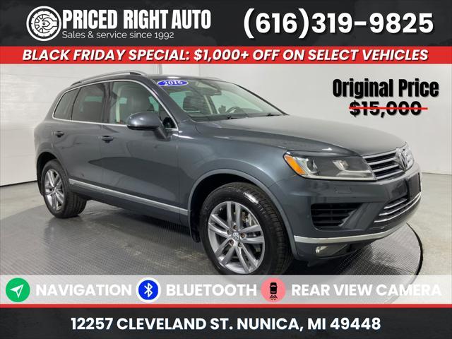 2016 volkswagen touareg vr6 lux