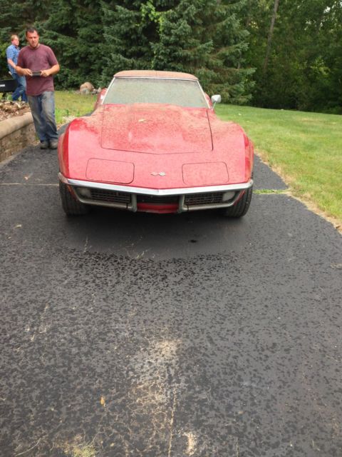 1971 corvette stingray project car marching numbers no reserve
