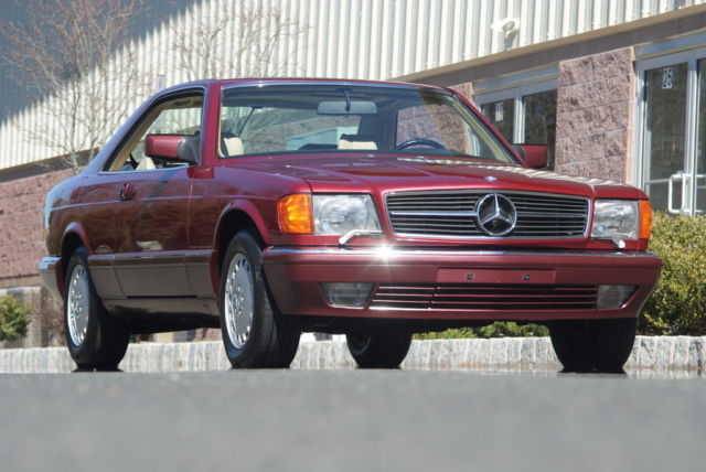 1991 mercedes benz 500 sec european spec 38k miles must see !!!