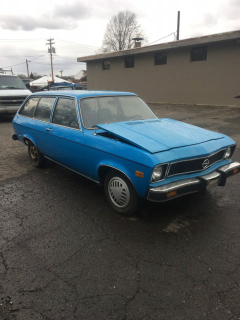 1974 opel 1900 2 door wagon 49k original miles 1 owner a/c nice original car