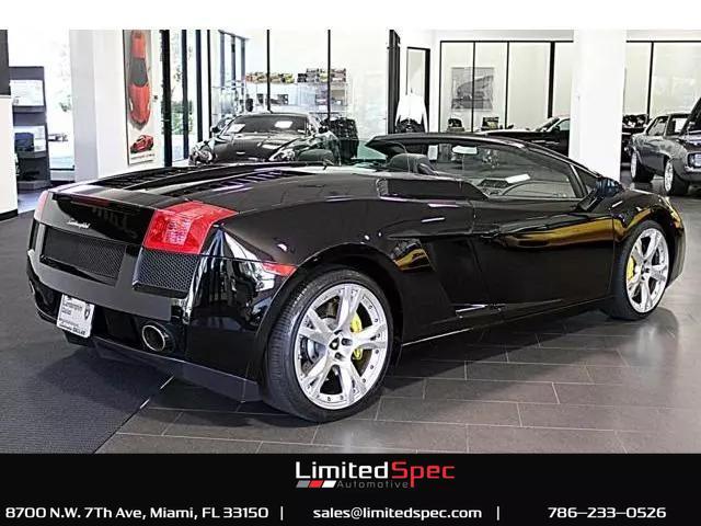 2007 lamborghini gallardo spyder