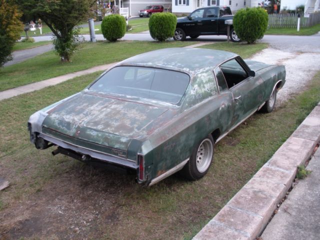 1970 chevrolet monte carlo matching numbers no reserve !!!