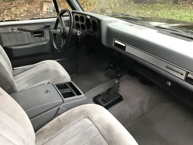 1989 chevrolet k5 blazer 4x4 silverado no reserve auction !!! must see !!!