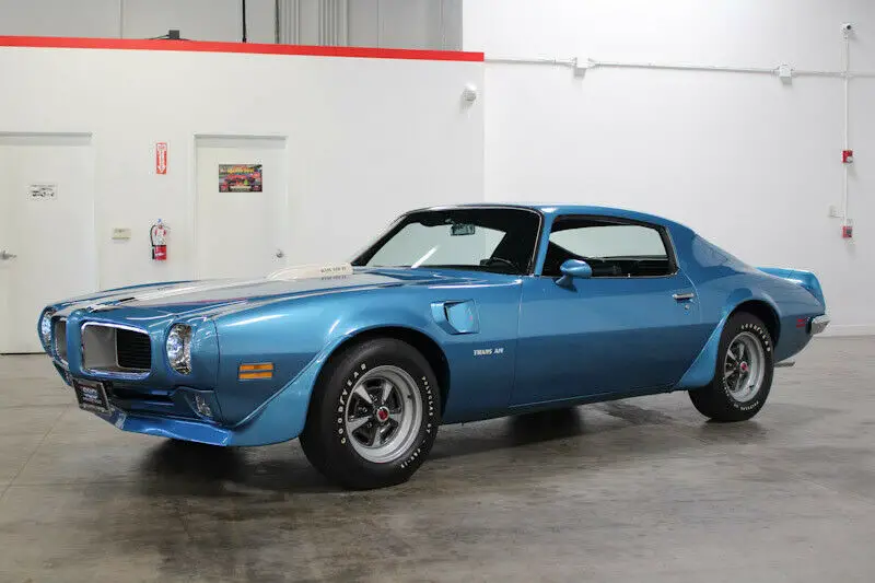 1970 pontiac firebird 73704 miles lucerne blue hardtop