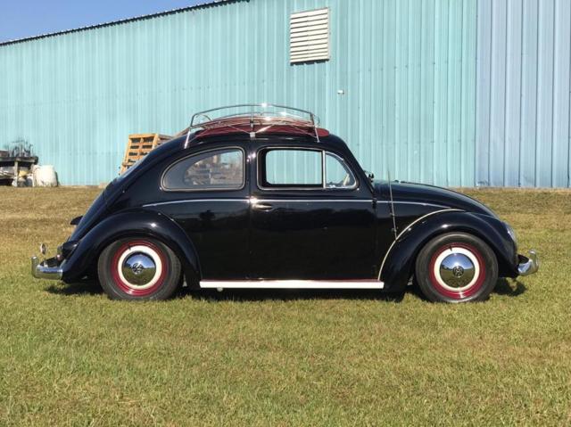 1959 volkswagen beetle euro rag ragtop semaphore