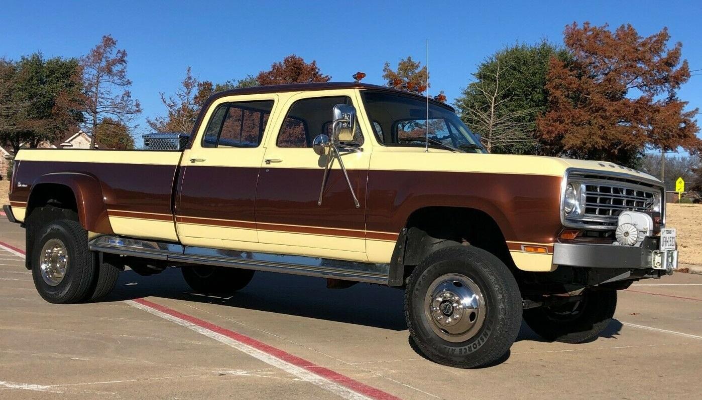 1973 dodge w300 4x4 power wagon custom classic