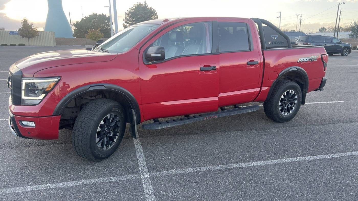 2021 nissan titan pro-4x