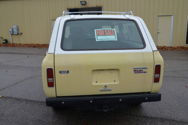 1977 international harvester traveler scout rust free ih