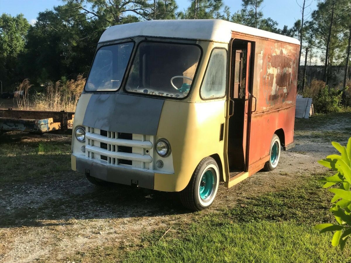 1955 chevy boyertown step van rat rod bread van delivery ice cream ?