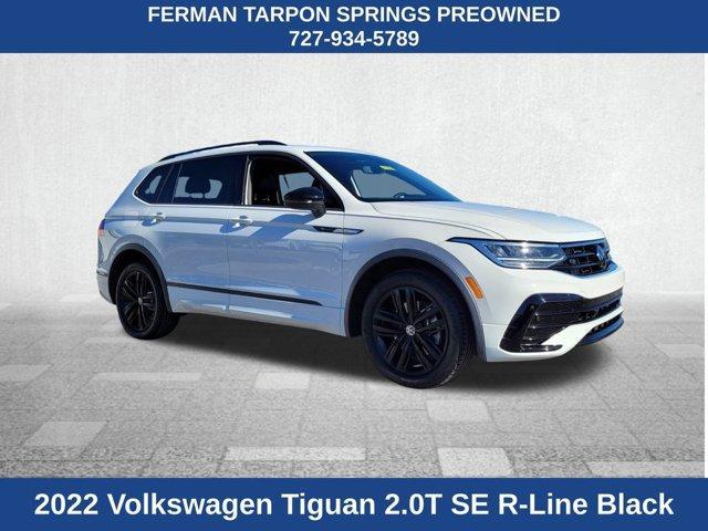 2022 volkswagen tiguan 2.0t se r-line black