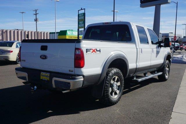 2011 ford f-250 super duty lariat 4x4 lariat 4dr crew cab 6.8 ft. sb pickup for sale in cheyenne, wyoming