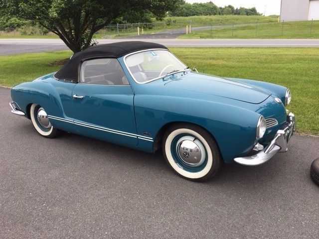 1962 volkswagen karmann ghia convertible