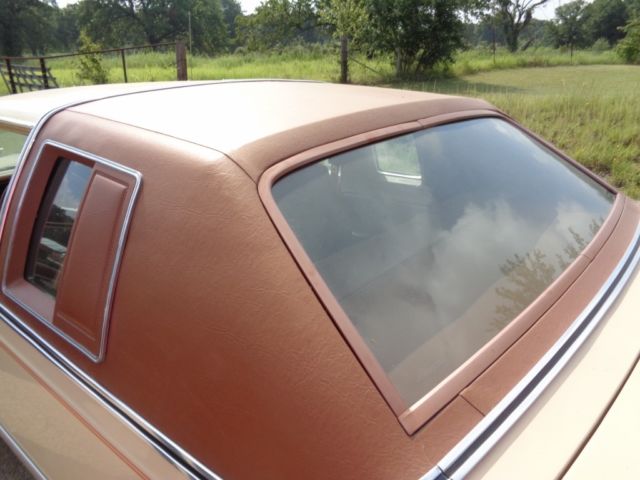 1982 amc concord dl - 2 door - tan & nutmeg- vinyl top runs good
