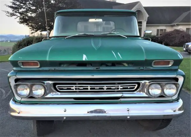 1963 chevrolet custom 4x4 pickup long bed