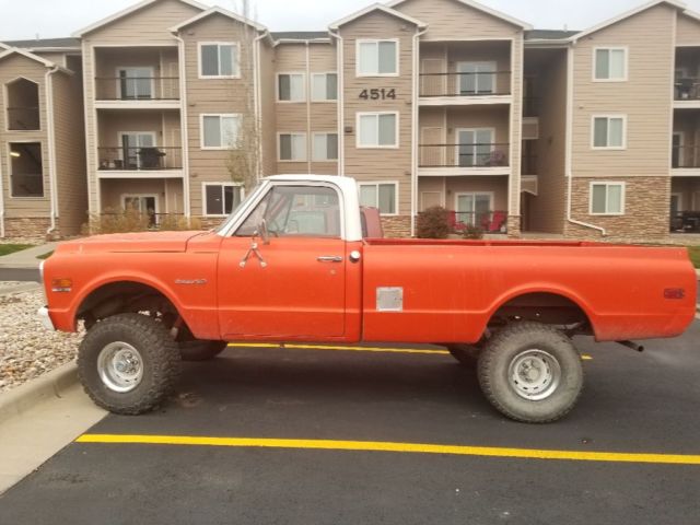 1972 chevrolet c/k pickup 4wd long bed